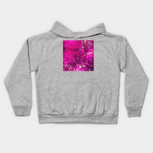 Chrysanthemum flowers close up photo Kids Hoodie